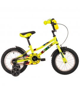 Detský bicykel DHS Speedy 1401 14" - žltý